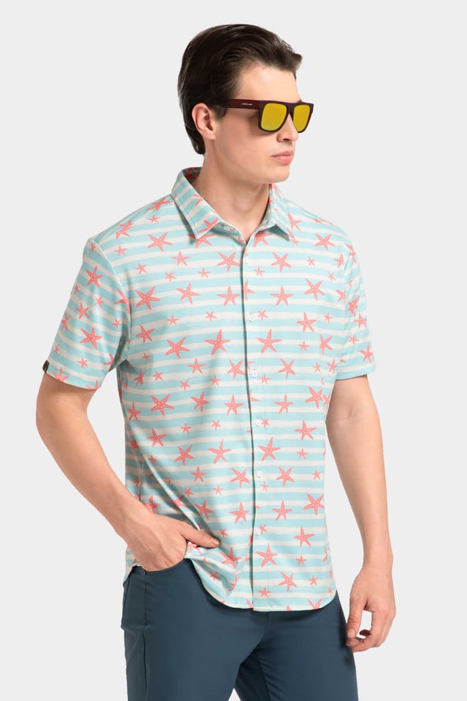 AH Pro Cool Red Starfish X-Men Shirt