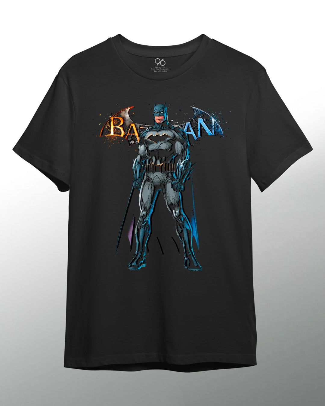 Arkham BatMan T-Shirt-Small / Black