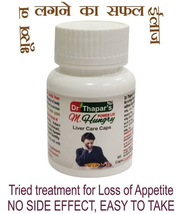Dr. Thapar'S Power Liv M Hungry Liver Care 60 Capsule 500 Mg