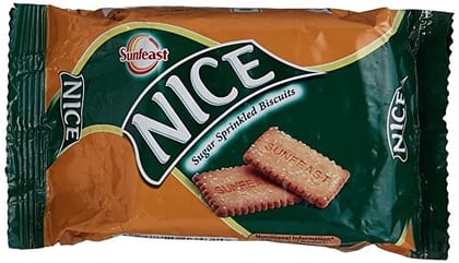 Sunfeast Nice - Sugar Sprinkled Biscuits, 71 gm