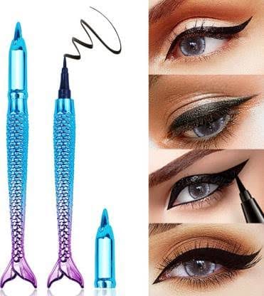 Mermaid Eyeliner | Mermaid style eyeliner