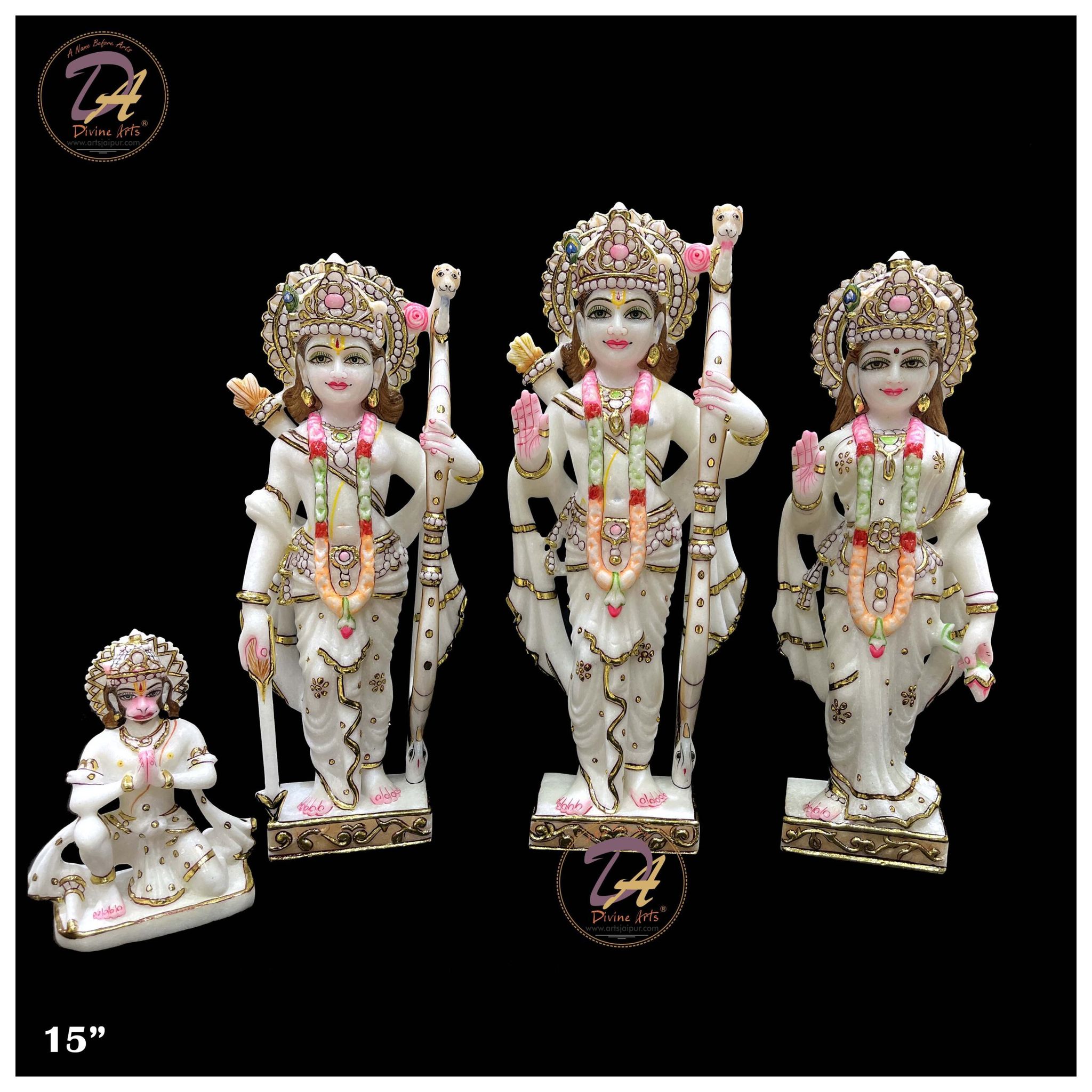 Marble Ram Darbar Moorti