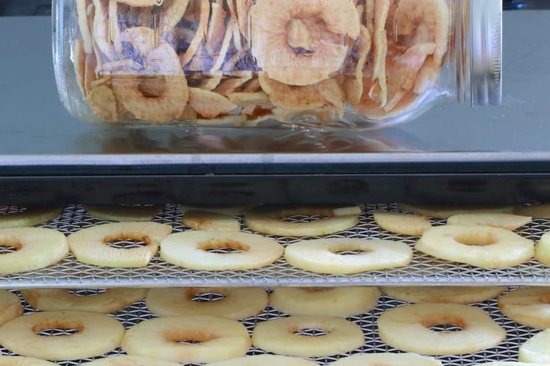 Dehydrated Apple (1 kg) | Natural Fruit Snack | Rings & Dices