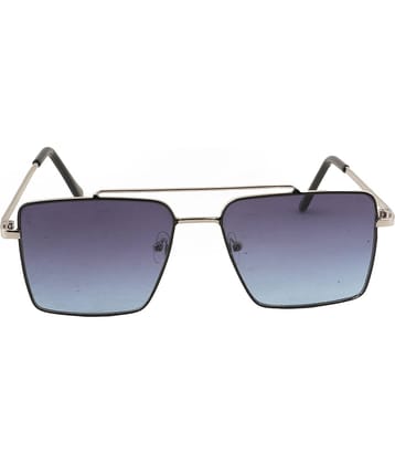 Bayberry Silver Square Sunglasses ( Pack of 1 )