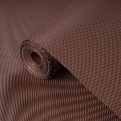 45cm x 5m Multipurpose Waterproof Diamond Anti-Slip Shelf Liner Mat Brown-45cm x 5m / Brown