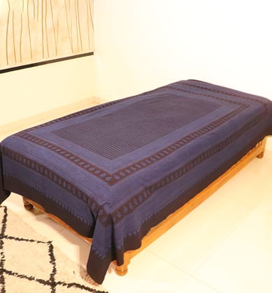 Hand Block Printed Bagh Cotton Single Bed Sheet Hand Block Printed Bagh Cotton Single Bed Sheet