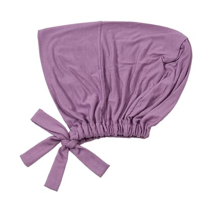 Adjustable Hijab Cap - Lilac-Lilac