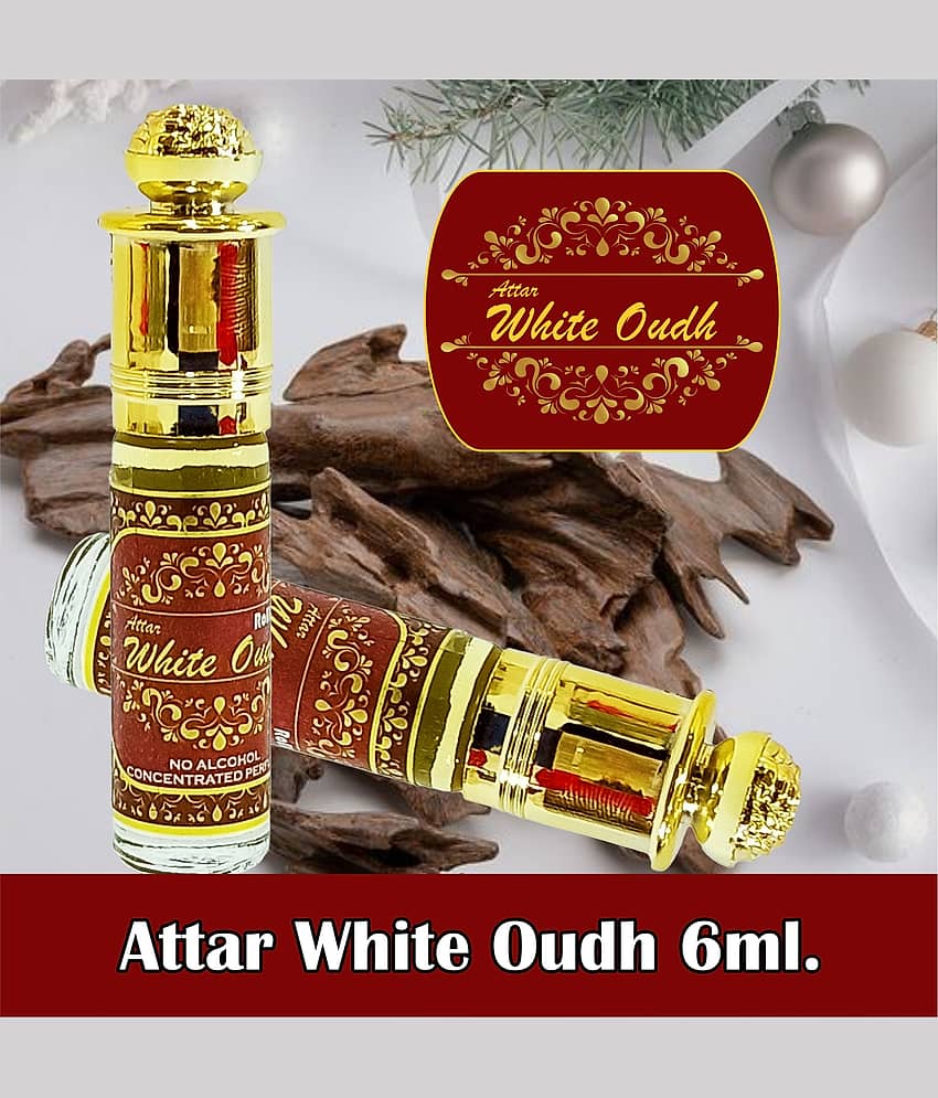 INDRA SUGANDH BHANDAR Attar White Oudh 6ml Rollon Pack