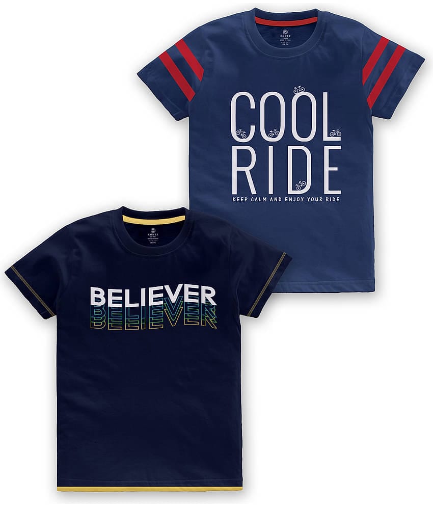 CODEZ Pack of 1 Boys Cotton Blend Polo T-Shirt ( Multi Color )