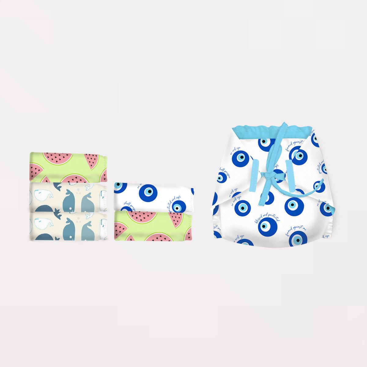 New Age Langot (Playtime Trio) LARGE Pack of 6-Large (for 5-10kg)