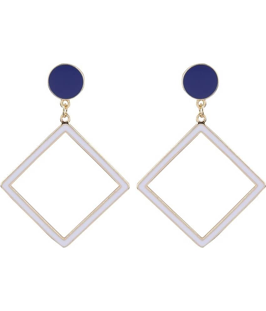 SILVER SHINE Delicate Stylish Look Drop Earring For Girl Women