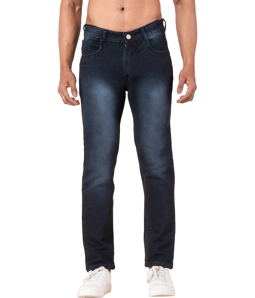 Young Mojo Regular Fit Dyed Men's Jeans - Dark Grey ( Pack of 1 )