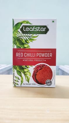 Leafstar Red Chilli Powder / Lal Mirch Powder - 100 gm