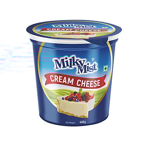 Milky Mist Cream Cheese - Natural & Fresh, Smooth & Creamy, No Added Preservatives, 400 g