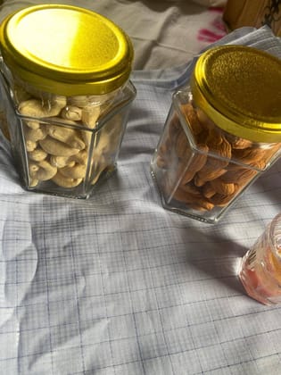 Elegant Dry Fruit Box - Premium Cashews and Almonds Gift Set