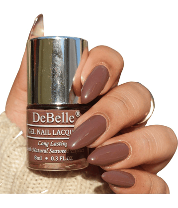 DeBelle  Woody Chocolate Glossy Nail Polish 8 ( Pack of 1 )