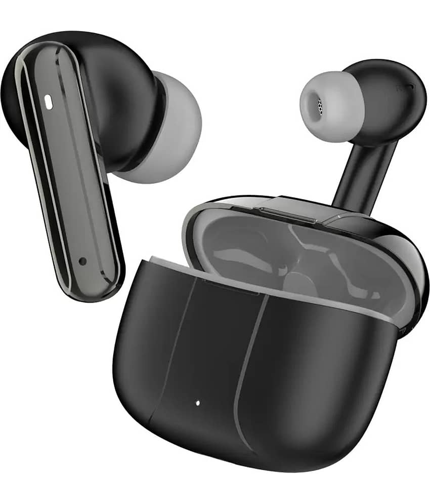 COREGENIX Airdopes 300 Bluetooth True Wireless (TWS) In Ear 40 Hours Playback Low Latency,Powerfull bass IPX5(Splash & Sweat Proof) Black