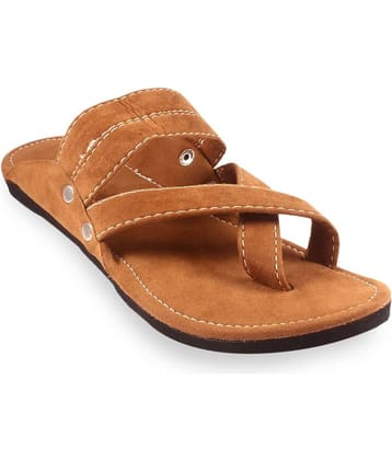 rajeraj Tan Men's Kolhapuris