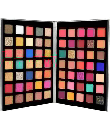 Colors Queen 70 Multi-Color Eyeshadow Palette with Matte, Shimmer & Glitter Shades (Pack of 1)