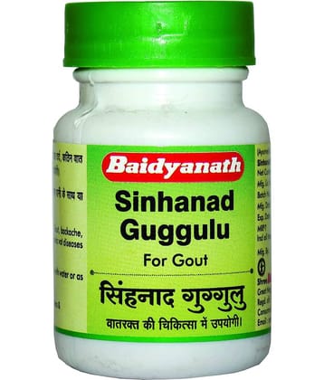 Baidyanath Sinhanad Guggulu Tablet 80 No.S Pack of 1