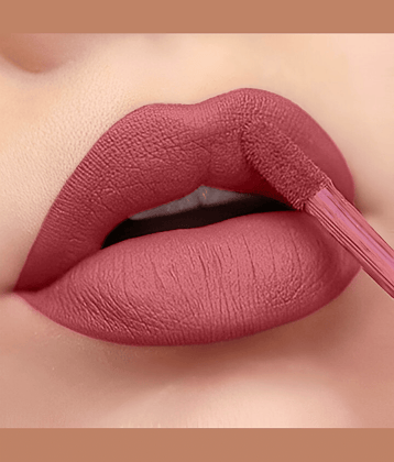 BELLABLOOM Rose Vale Nude Liquid Matte Lipstick Shade, 5ml (Pack of 1)