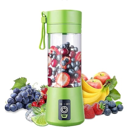 Smoothie Maker Usb Juicer Bottle Blender 380ml (380ml-MULTICOLOUR)