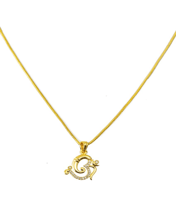 gilher - Golden Pendant ( Pack of 1 )