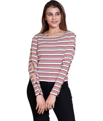 Bombay Velvet - Multi Color Cotton Blend Women's Regular Top ( Pack of 1 )