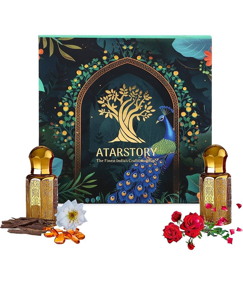 ATARSTORY Oud Non- Alcoholic 50ml Attar ( Pack of 2 )