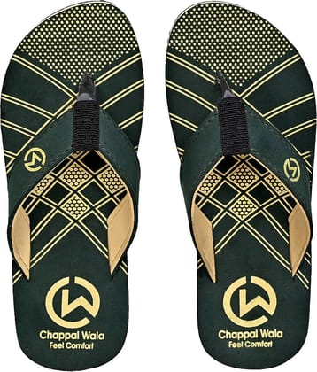 Chappal Wala Sea Green Men's Thong Flip Flop