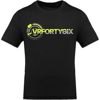 Fastbend Mens Black Printed Cotton Blend Round Neck T-Shirt