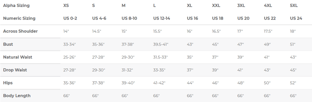 Size Guide