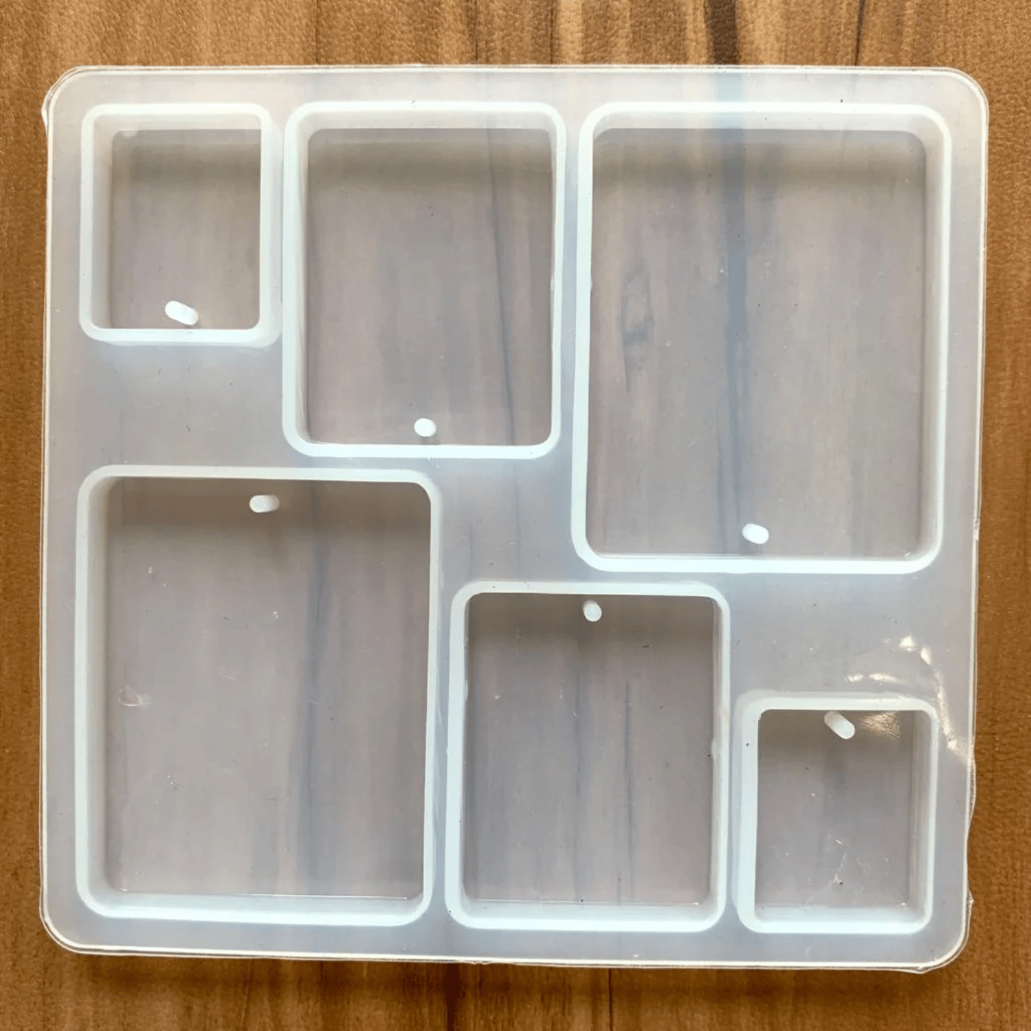 6 Cavity Rectangle Shape Resin Mould
