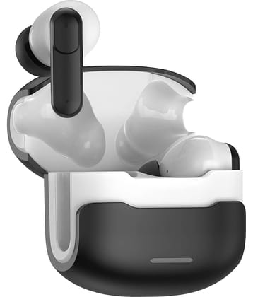 VEhop AIRBUDS LOW LATENCY Bluetooth True Wireless (TWS) In Ear 35 Hours Playback Low Latency,Powerfull bass IPX4(Splash & Sweat Proof) Black
