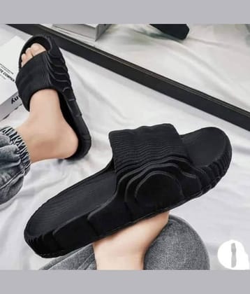 Style Height Black Men's Slide Flip Flop