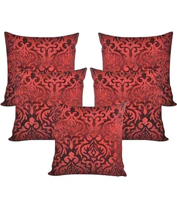 Belive-Me Set of 5 Velvet Cushion Covers 40X40 cm (16X16)