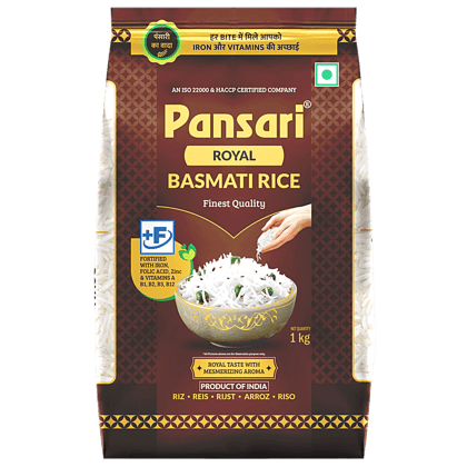 Pansari Royal Basmati Rice, 1 Kg
