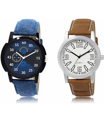 Lorem - Analog Watch Watches Combo For Men and Boys ( Pack of 2 )