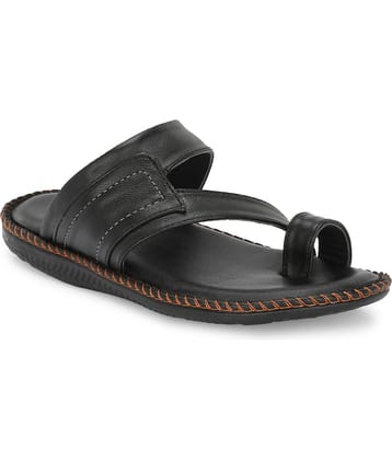 Leeport - Brown Men's Leather Slipper
