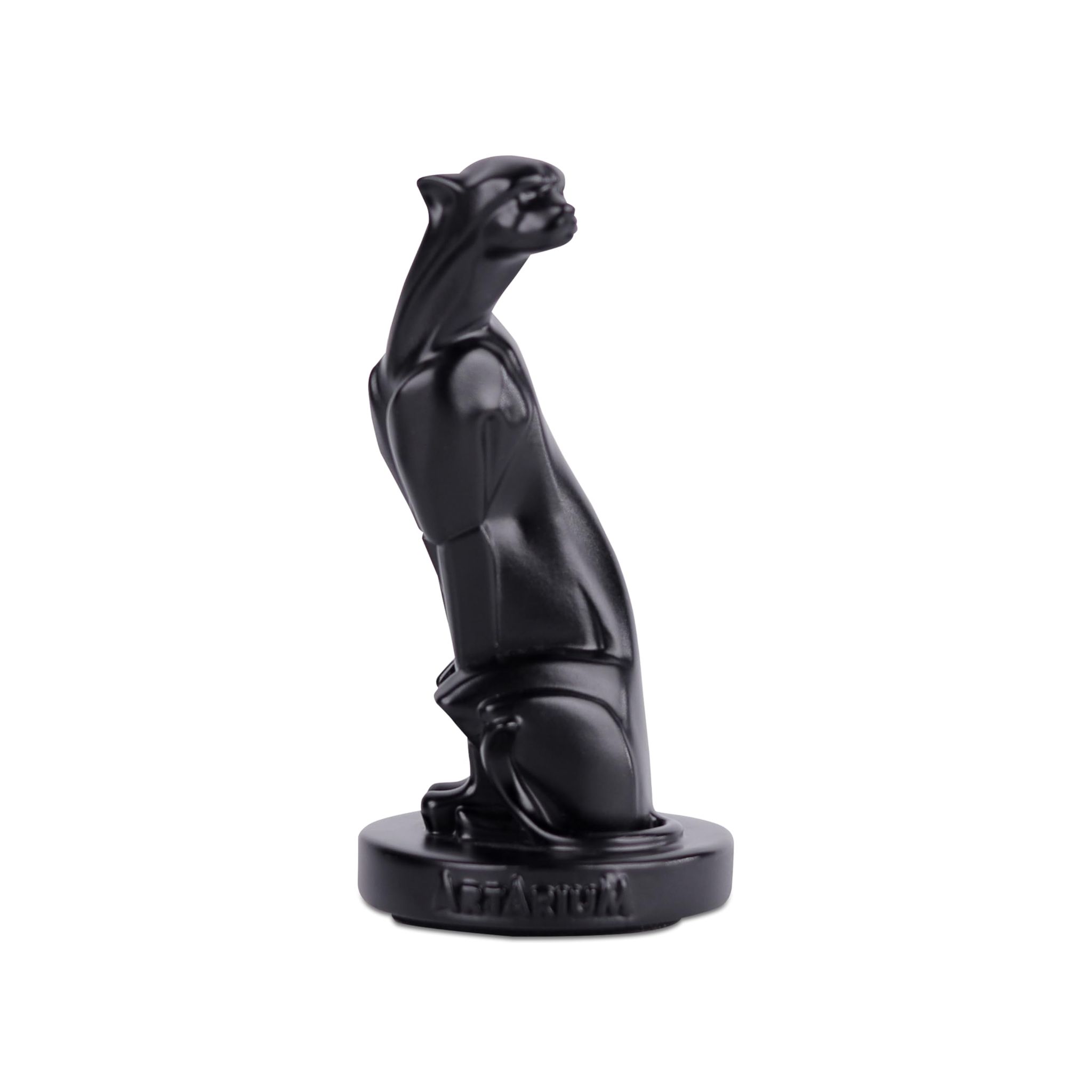 Artarium Resin Black Panther Showpiece for Car Dashboard Home Decor/Black Panther Statue for Living Room Decor, Cheetah Showpiece Office Decor Item, Pack of 1