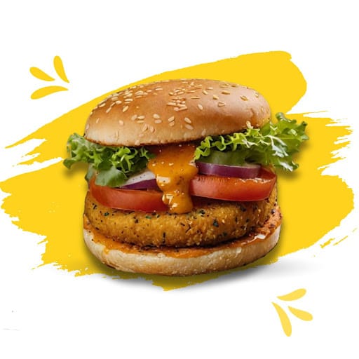 Ghost Chilli Veg Burger