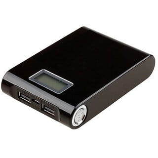 SmartMate Power 10400mAh All USB-Charged Devices 2 Output Power Bank