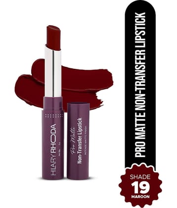 Hilary Rhoda Red Matte Lipstick 2