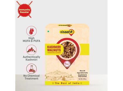 KisaanSay Kashmiri Walnuts - 250 Gram