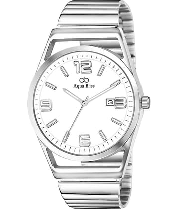 AQUA BLISS - Silver Stainless Steel Analog Men's Watch