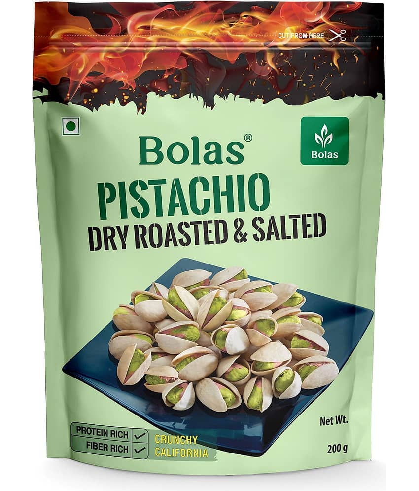 Bolas Salted and Dry Roasted Pistachios (1 x 200 g)