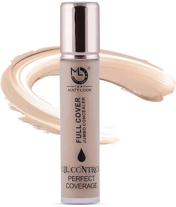Mattlook Full Cover Jumbo Concealer Oil Control Perfect Coverage, Face Makeup, Classic Ivory (11ml)