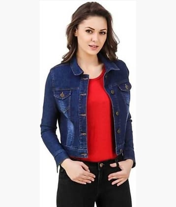 Kashian Women Denim Jacket ( Blue )
