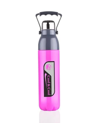 Cool and Cool Bottle Insulated Stainless Steel Water Bottle, Leak-Proof, Double-Wall Vacuum for Hot & Cold Drinks, Perfect for Travel, Gym, and Outdoor Use