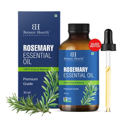Botanic Hearth Rosemary Essential Oil 30ml Botanic Hearth Rosemary Essential Oil 30ml